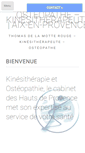Mobile Screenshot of kine-osteo-aix.com